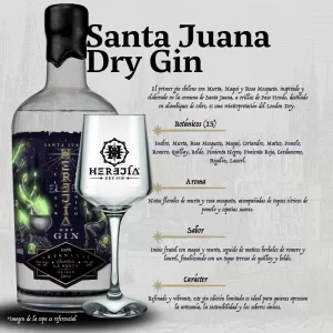 Ficha Técnica Herejía Santa Juana Dry Gin Premium Box