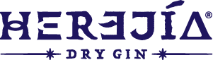 Herejía Dry Gin Logo principal de gin premium chileno