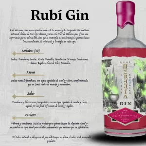 Ficha Técnica Herejía Rubí Gin